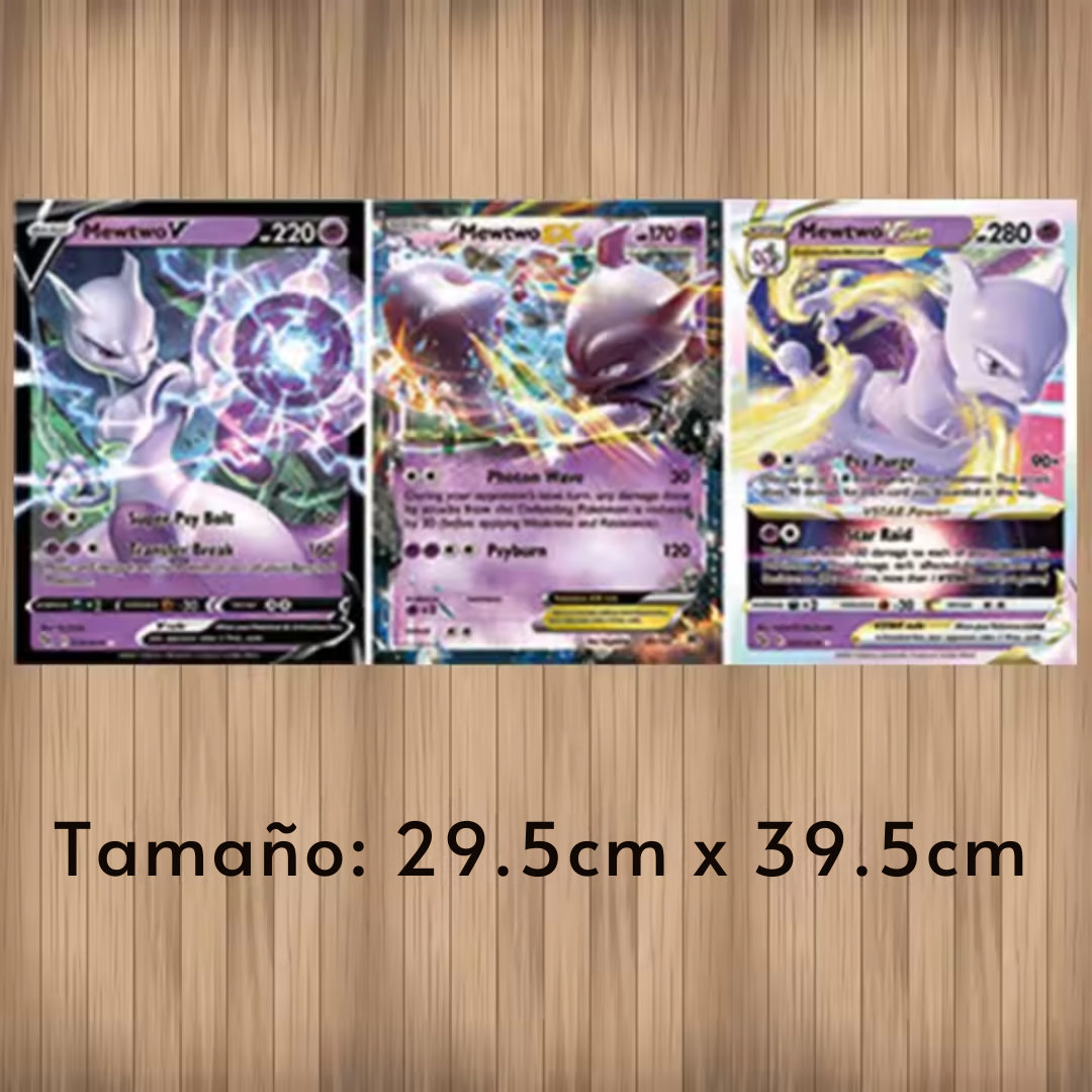 Póster lenticular 3D de Mewtwo