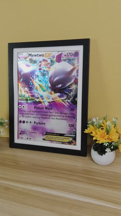 Póster lenticular 3D de Mewtwo
